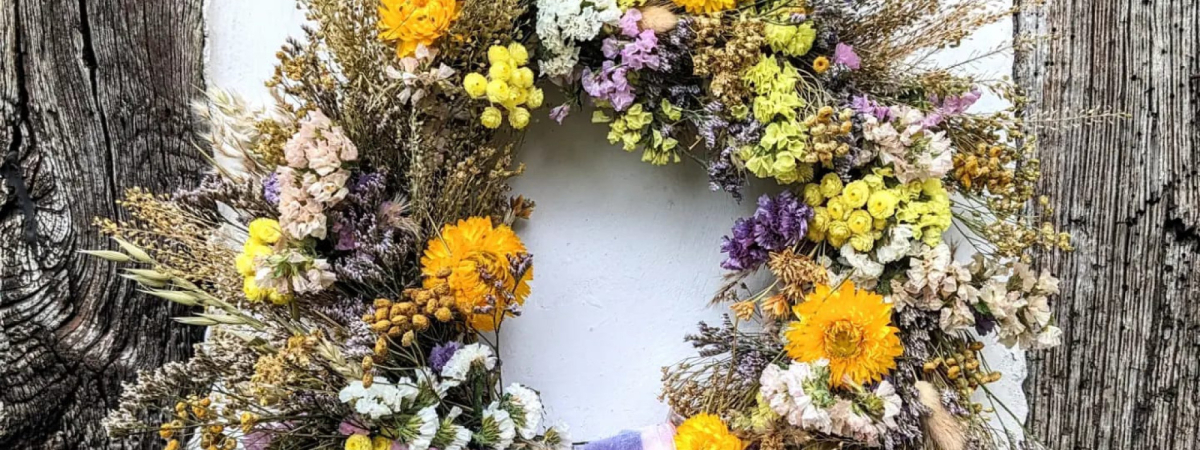 Dried Flower Wreath Workshop
