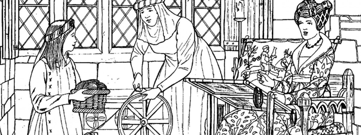 Medieval Colouring In